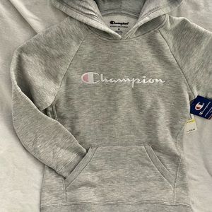 Champion raglan hoodie girls size medium 7-16